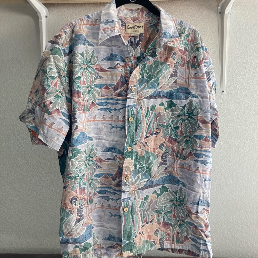 Pastel Hawaiian shirt